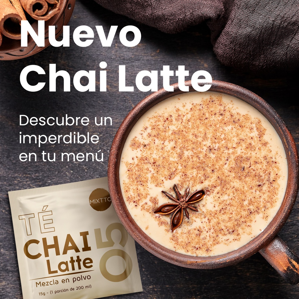 TE CHAI LATTE VASO