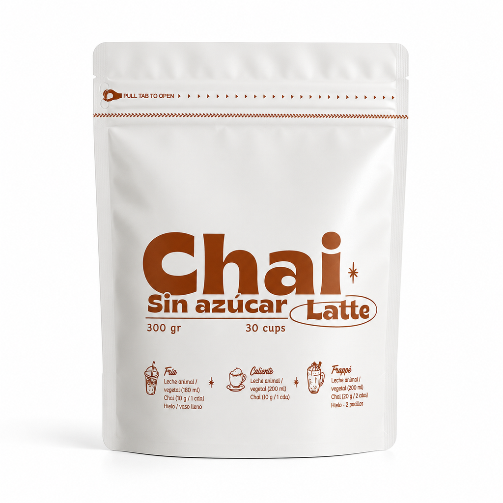 CHAI LATTE SIN AZUCAR 300 G
