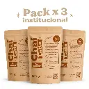 PACK X 3 TE CHAI LATTE SIN AZUCAR BOLSA DE 500 GR