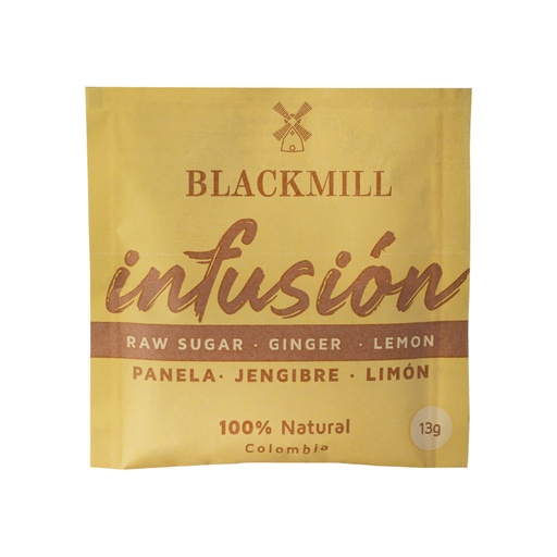 [305105] GINGER POWDER INFUSION BAG OF 50 SACHET PER 13 GR BLACKMILL