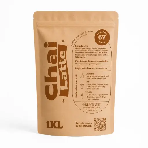 [305225] TE CHAI LATTE BAG PER 1 KG MIXTTO