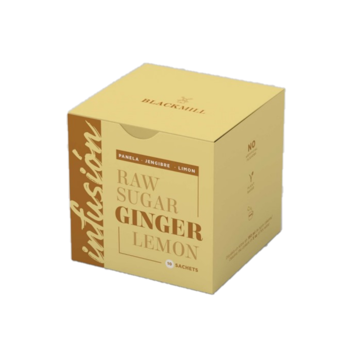 [305102] INFUSION POLVO JENGIBRE CAJA POR 10 SACHET DE 13 GR BLACKMILL